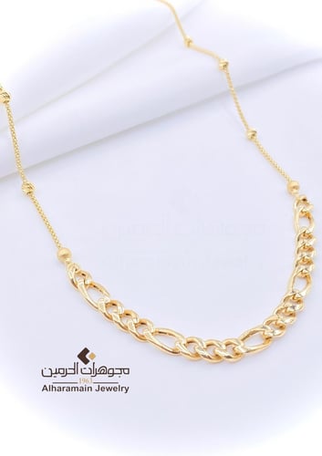 عقد ذهب عيار 18
