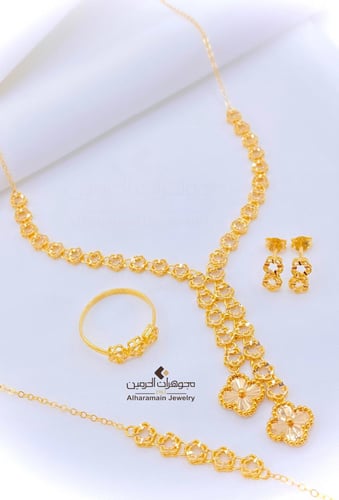طقم ذهب عيار21