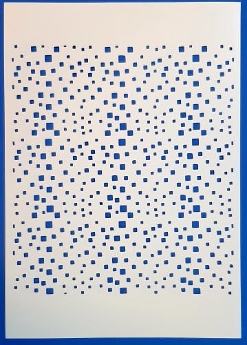 استينسل تدرج مربعات عشوائي