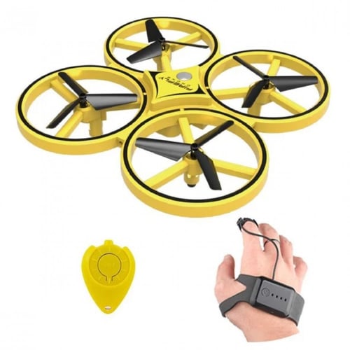 طائرة رباعية لاسلكية مع اضاءة قوية