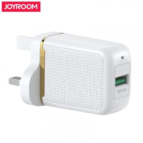 شاحن جداري joyroom | مزدوج الفيش UK + US بقدرة 18W...