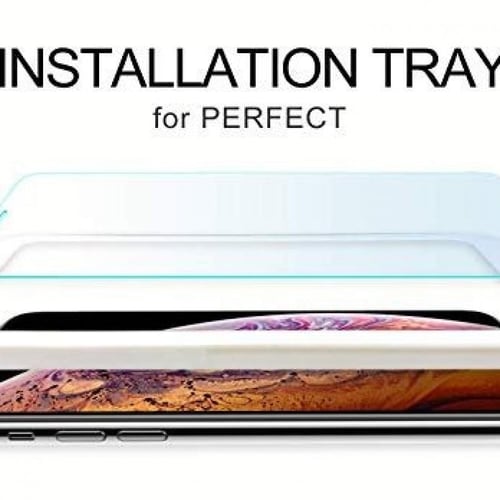 استكر حماية ايفون اكس ار قزاز ارمر كامل الشاشة 3D...