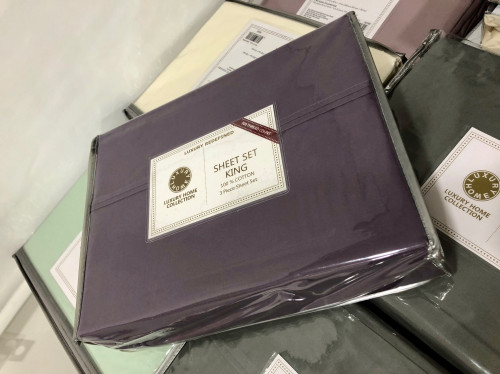 شرشف صيفي نفرين 3 قطع بنفسجي purple