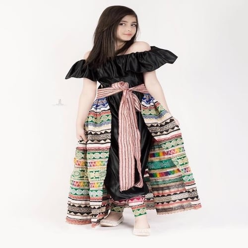 جمبسوت التافتا المطرز