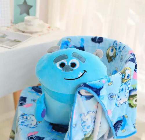 بطانية و مخدة شلبي سولوفان