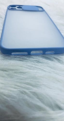 غلاف ايفون11برو ماكس,بحواف خضراء وغطاء للكاميراسوم...