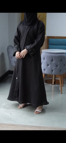 عبايه النرجسيه+طرحه +نقاب