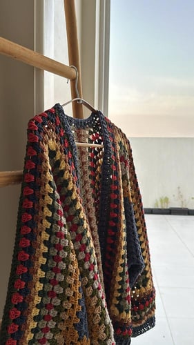 مجموعة لعمل جاكيت سداسي