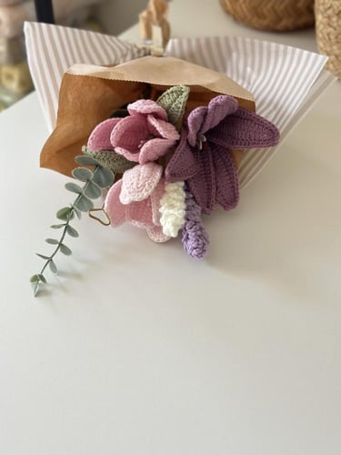 باقة ورد مع كرت