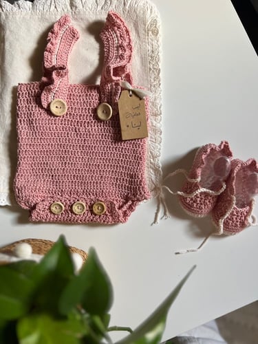 هدية مولودة 4 قطع