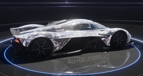 أستون مارتن فالكيري الماس المتوهج