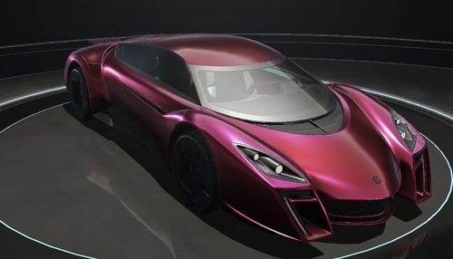 سيارة الشبح زهري