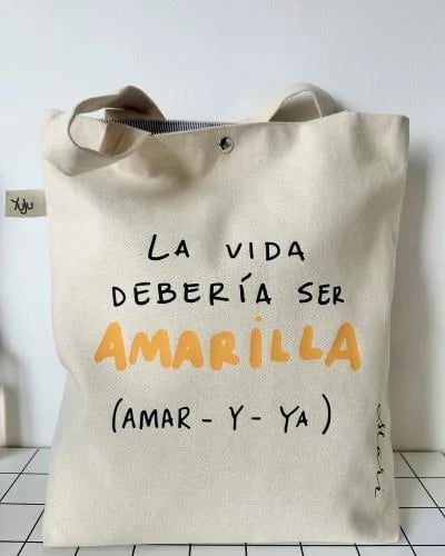 اكياس قماشية totebag مقاس 40x35