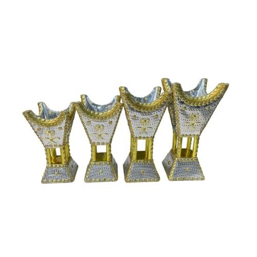 طقم مباخر سيفن ونخلة ذهبي