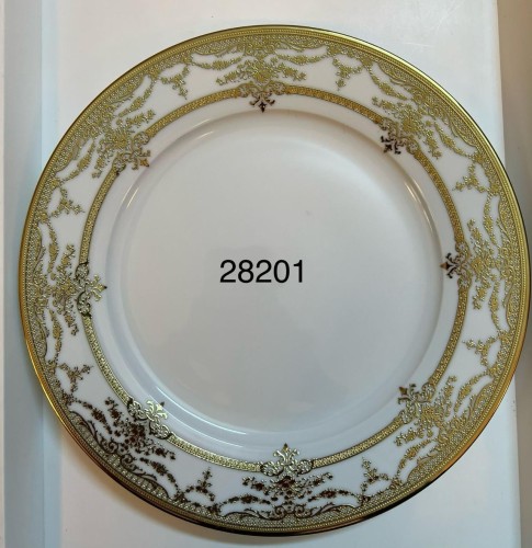 طقم سفرة رجاج بورسلان ١110 قطعة ذهبي