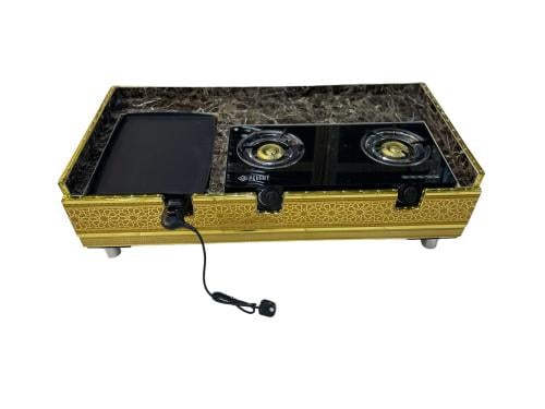 منقل عينين غاز وسخان