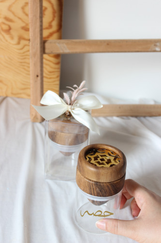 توزيعات المبخره الصغيرة (علبه شفافه)