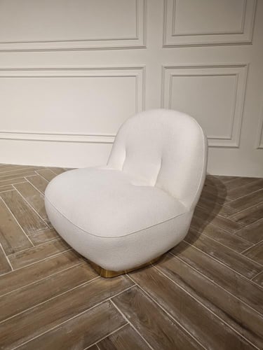 كرسي همستر أبيض