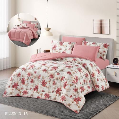 مفرش نفرين 6 قطع فاخر صيفي