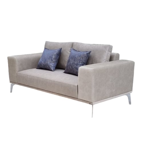صوفا هيفن مخمل رمادي sofa Heaven
