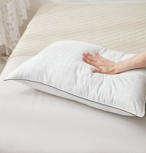 مخدة فندقية قطن 1600جرام 300TC دعم عالي للرقبة