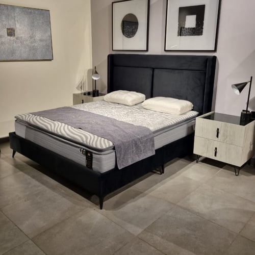 طقم مرتبة ريلاكس و سرير مربعين