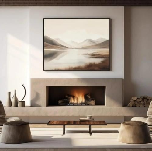 لوحة فنية تجريدية