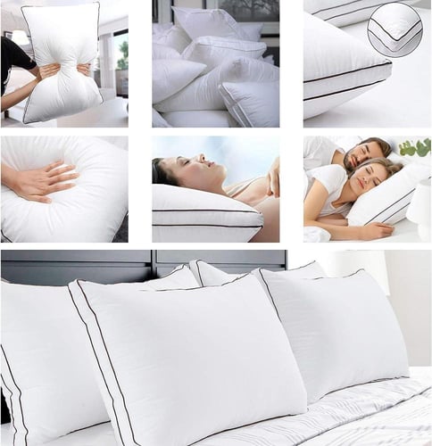 بكج مخدة فندقية قطن 1500 جرام