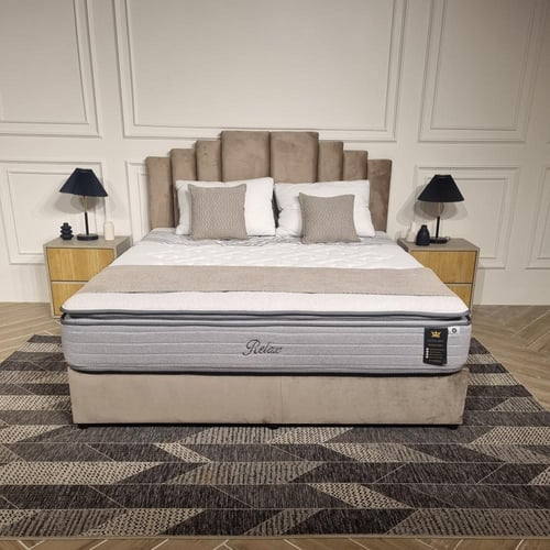 سرير RB 20 مخملي bed