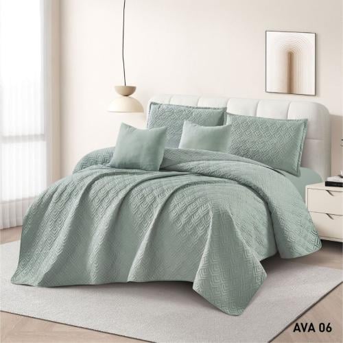 مفرش نفرين 6 قطع فاخر صيفي