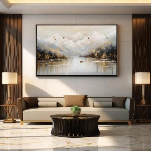 لوحة فنية تجريدية