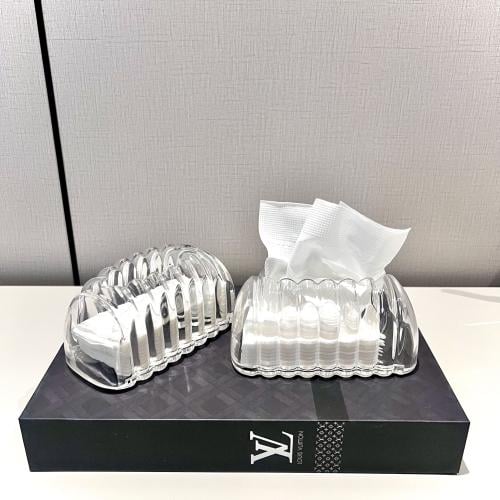 علب مناديل اكريلك ميني