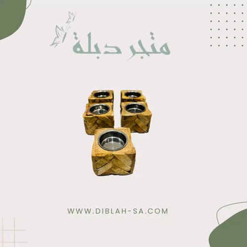 مباخر خشب هندية مجدولة ١٢ قطعة