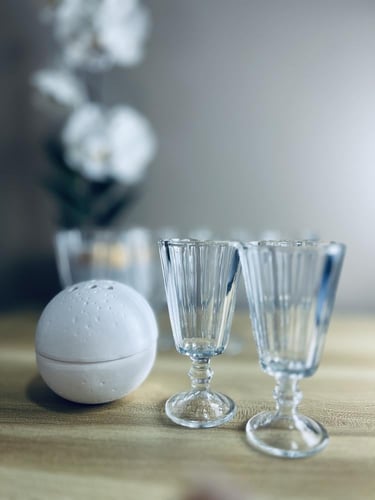 اكواب مشروب ترحيبي صغيره ١٢ قطعه