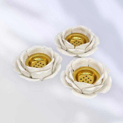 توزيعات العيد مباخر سيراميك ورد 12 قطعه