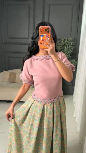 طقم بخامه مميزه مزين بفصوص