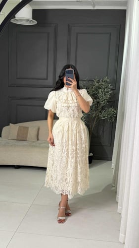 طقم انيق بتدخيلة فصوص