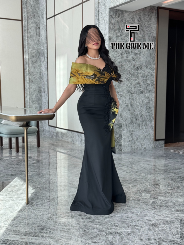 فستان تطريز مورد