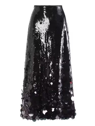 تنورة Sequined Black skirt