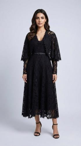 فستان جبير اسود