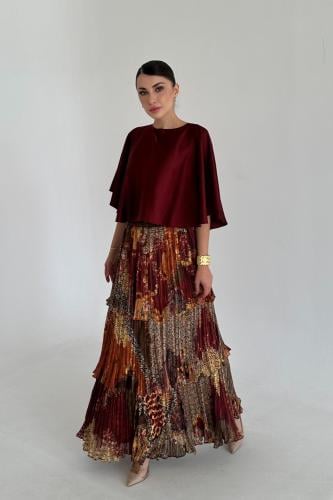 تنورة Layer Maxi Skirt