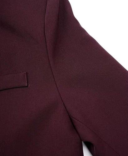 Long coat with scarf