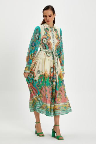 March Green Dress