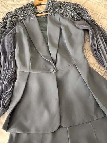 طقم قطعتين سماوي