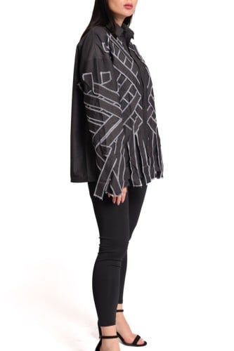 Stylish over size shirt