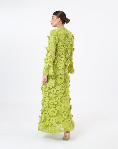 Pistachio flowers Dress