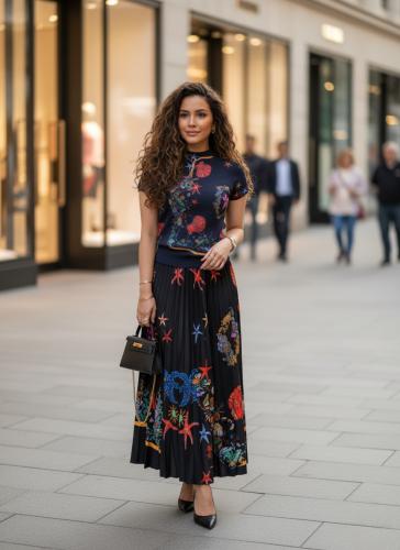 SET SKIRT AND BLOUSE