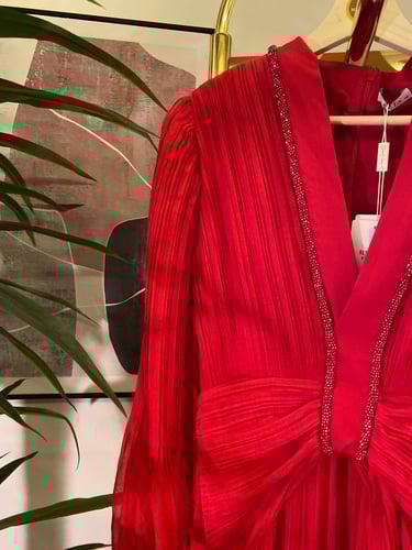 فستان شيفون راقي