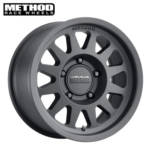 جنط Method MR704 مقاس 17x8.5 – أسود مطفي (لـ Jeep)