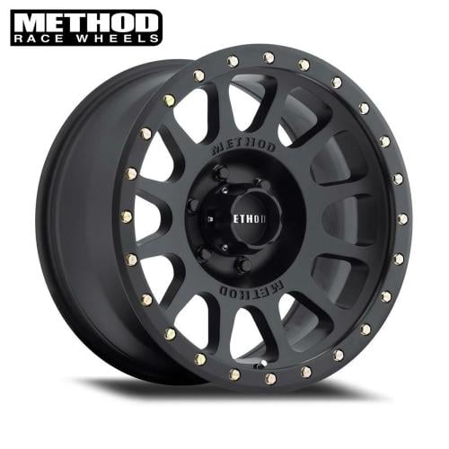جنوط METHOD MR305 NV حجم 17X8.5 لون اسود لامع